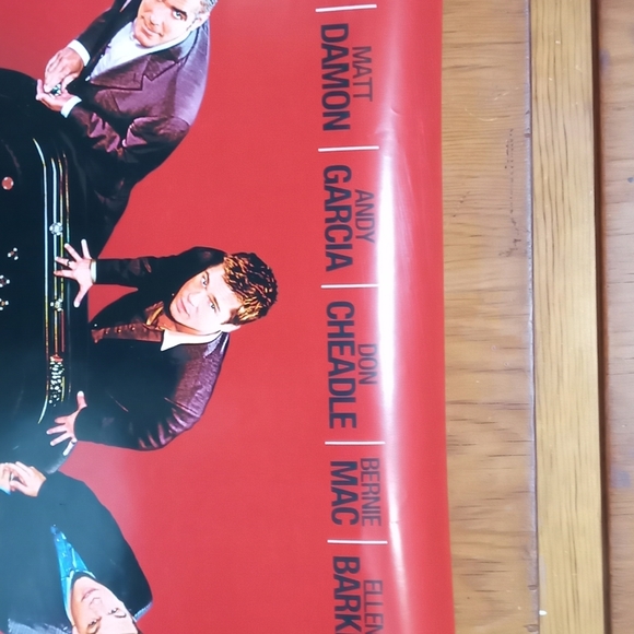 Ocean's 13 - 2007 - original 27x40 ADV movie poster - BRAD PITT, GEORGE CLOONEY - Picture 5 of 7